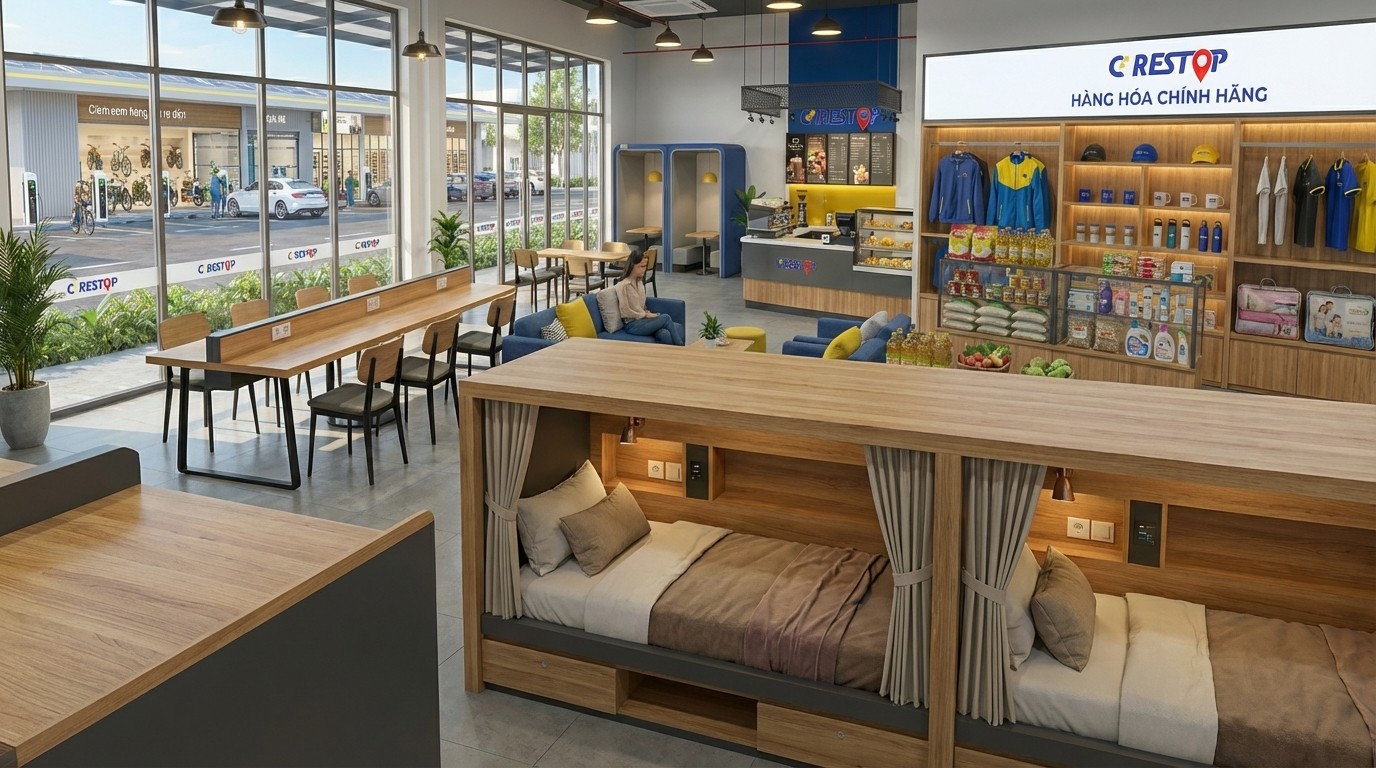 Cabin nghỉ ngơi & làm việc